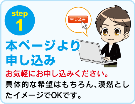 step1.本ページより申し込み